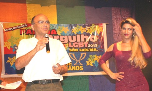 Francisco Gonçalves, presidente da Func, fala durante a entrega do prêmio